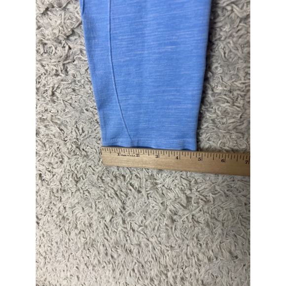 Yelete High Waist Ombre Blue Work Out Leggings Womens Size Large Seamless - Picture 2 of 9